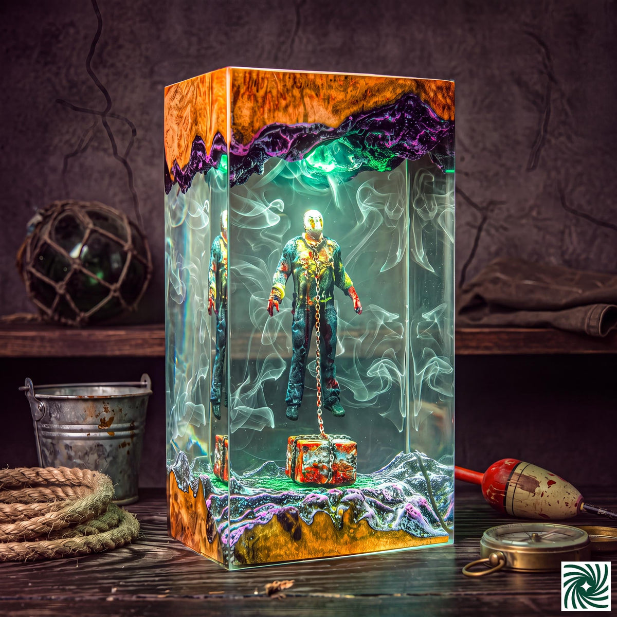 Jason Voorhees Underwater Lamp
