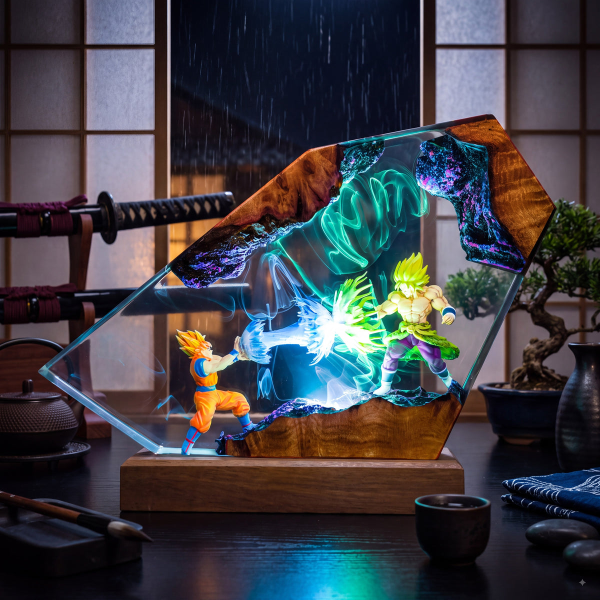 Goku vs Broly Lamp