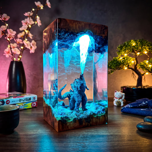 Godzilla 3 Lamp