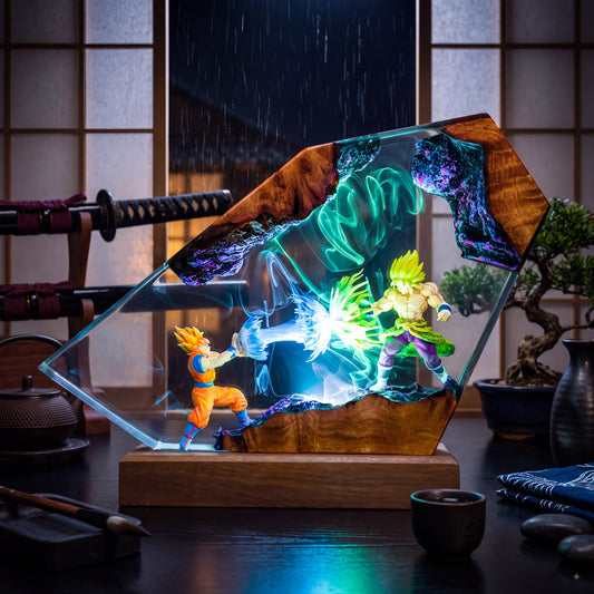 Goku vs Broly Lamp