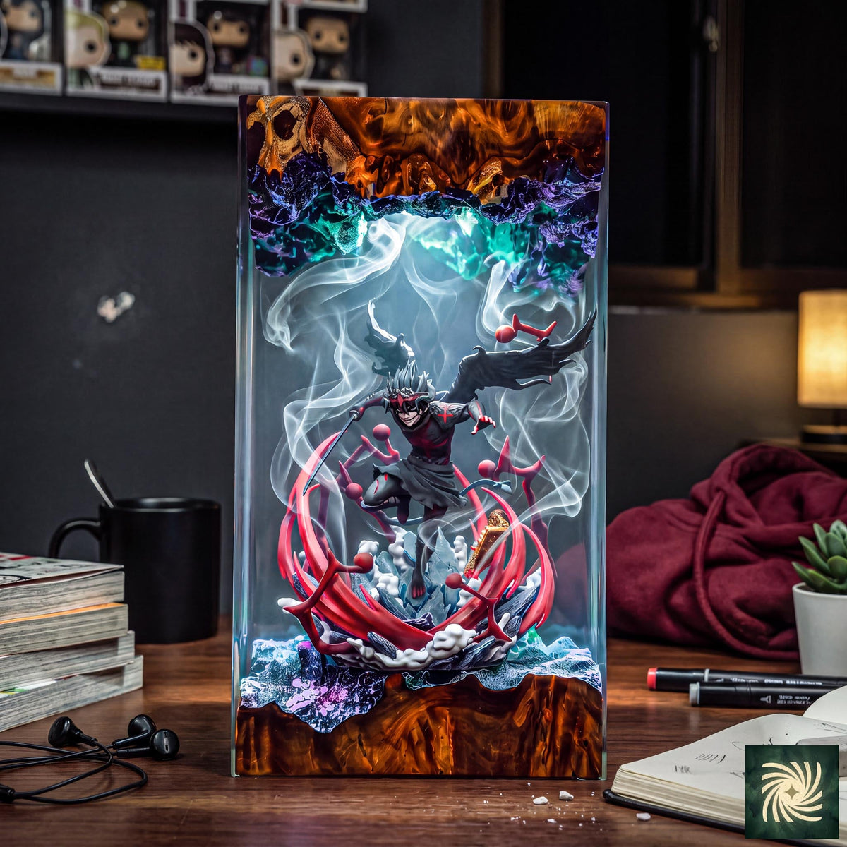 Asta Black Clover Lamp