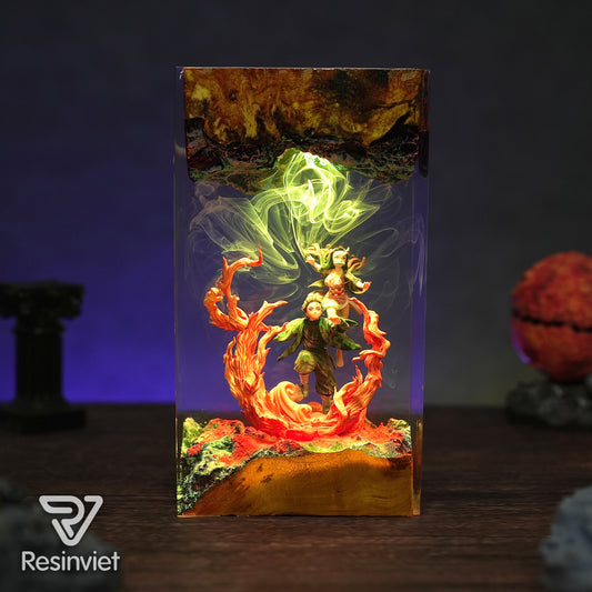 Tanjiro & Nezuko Lamp