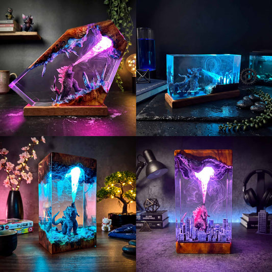 Godzilla Lamp